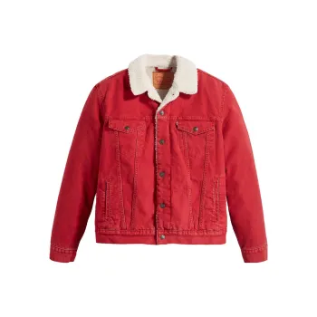 Levis Jackets Men Red