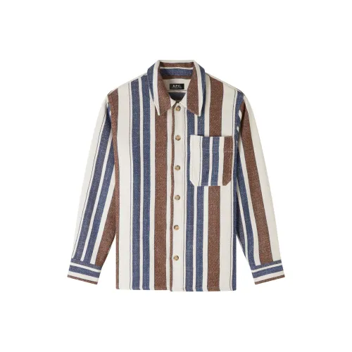 A.P.C We11done jackets Coats Men's Marine Blue