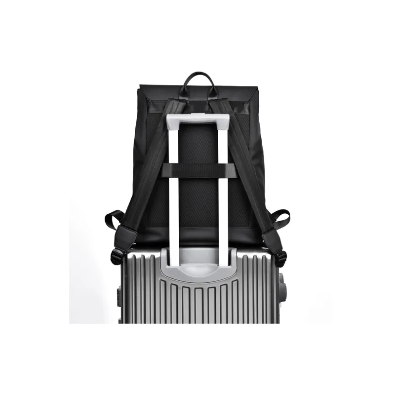 ROBINHOOD Oxford Backpack Men's Black/Gray/Green-5
