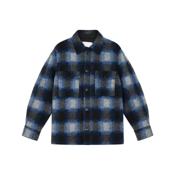 ISABEL MARANT Checked Long Sleeved Shirt