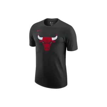Nike x NBA T Shirt Chicago Bulls Men's Black
