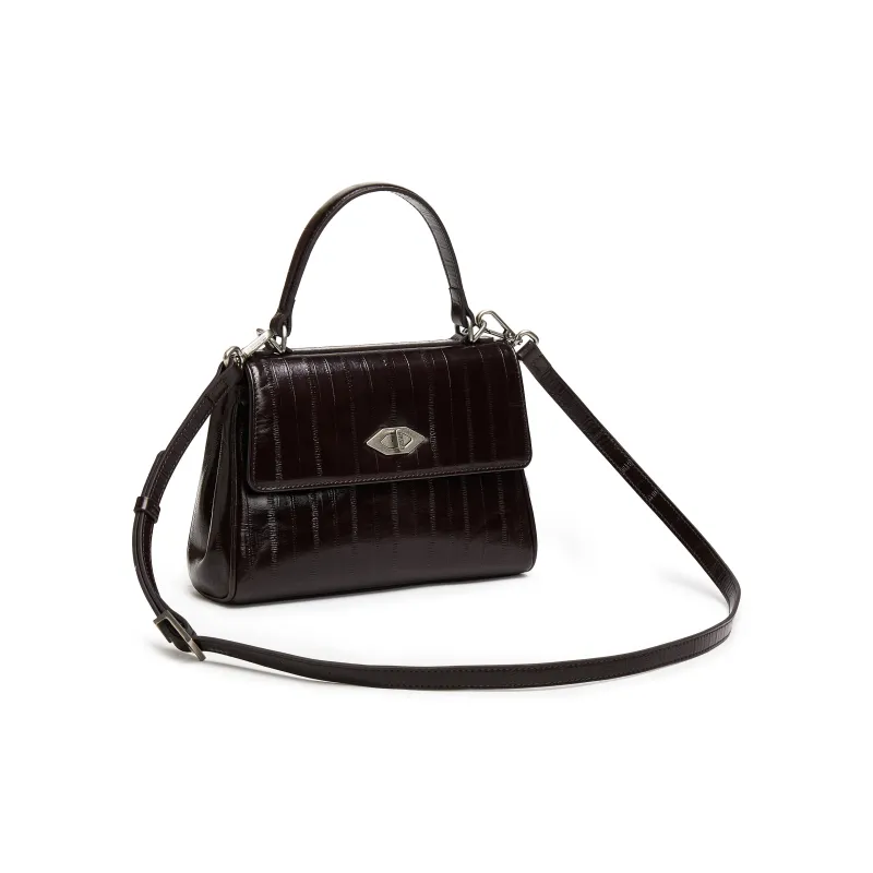 Staccato Cow Leather Handbag Trumpets Women's Multicolor-12