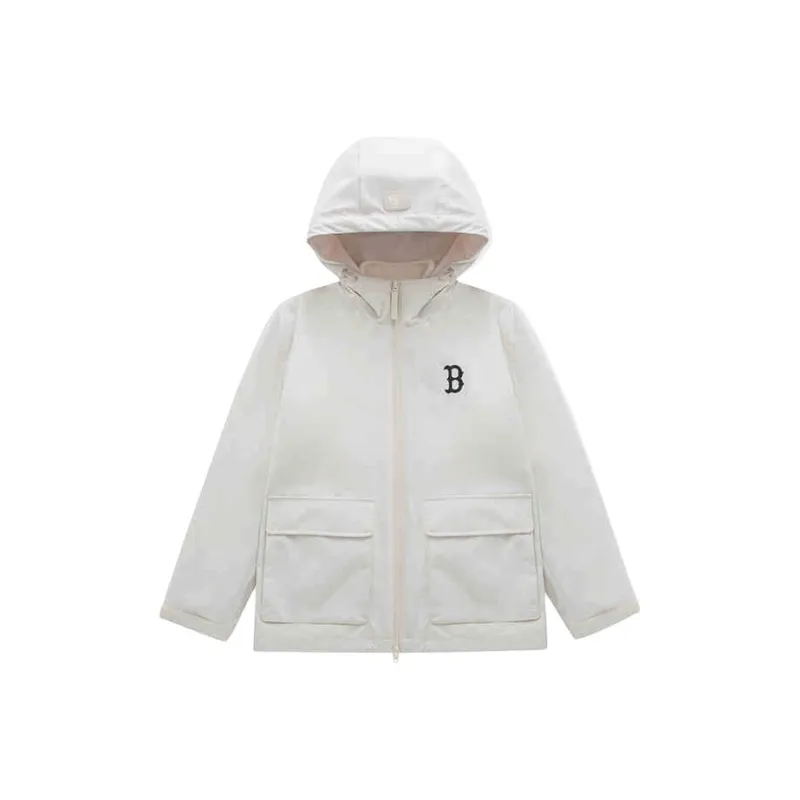 MLB Basic Boston Red Sox Jacket Unisex Dark Cream-0