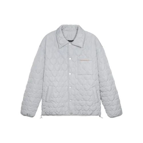 KILLWINNER Letter Stand Collar Loose Fit Thickened Puffer Jacket Unisex