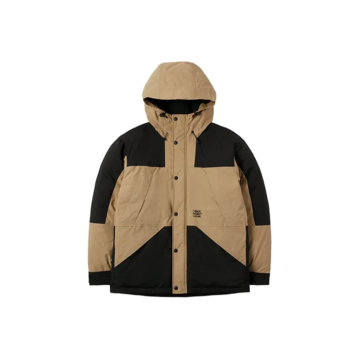 Vision Street Wear Down Jacket Unisex Khaki-0