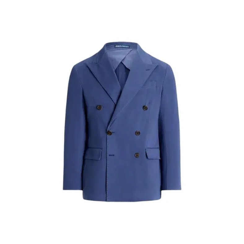 Polo Ralph Lauren Polo Soft Stretch Chino Suit Jacket Business Suits Coats Men's Dark Blue-0