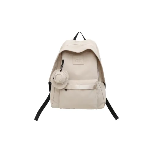 Cwatcun Nylon Backpack Unisex Ecru/Black/Orange/Army Green/Light Blue