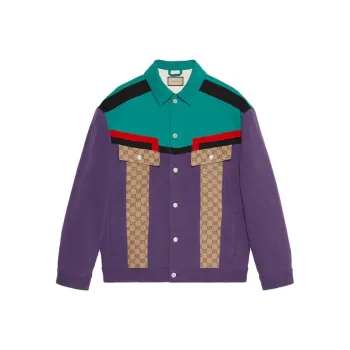 GUCCI Jackets Coats Men's Purple