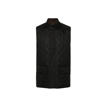 BARBOUR Diamond quilted Logo embroidered Gilet