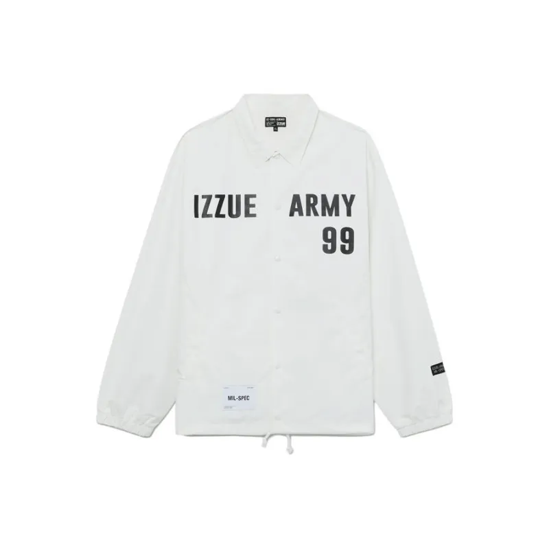 Izzue Logo print Jacket-5