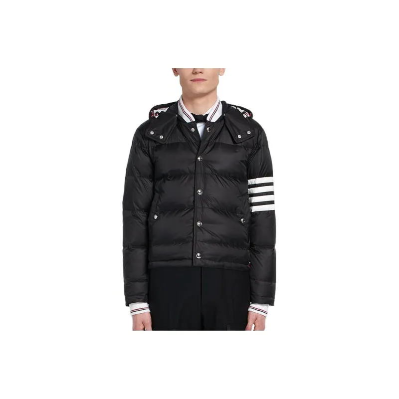 THOM BROWNE 4-Bar Bomber Jacket-0