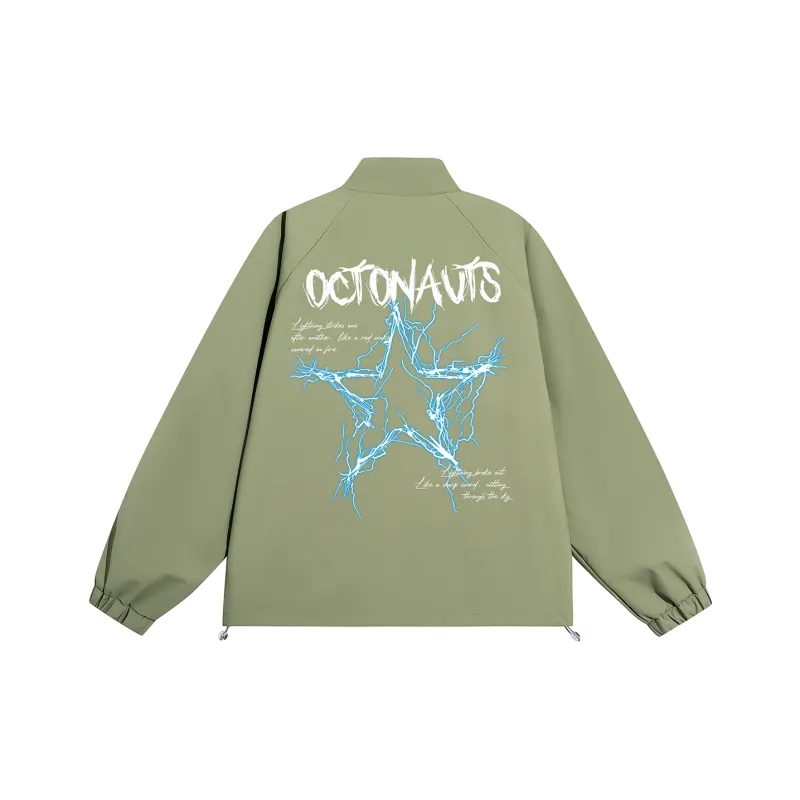 Small Columns Under The Sea Jackets Coats Unisex-8