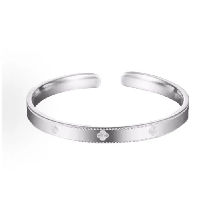 Hui Xuan Charm 999 Fine Silver Bangles Women's-0
