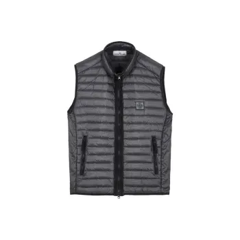 STONE ISLAND Vests Men Black