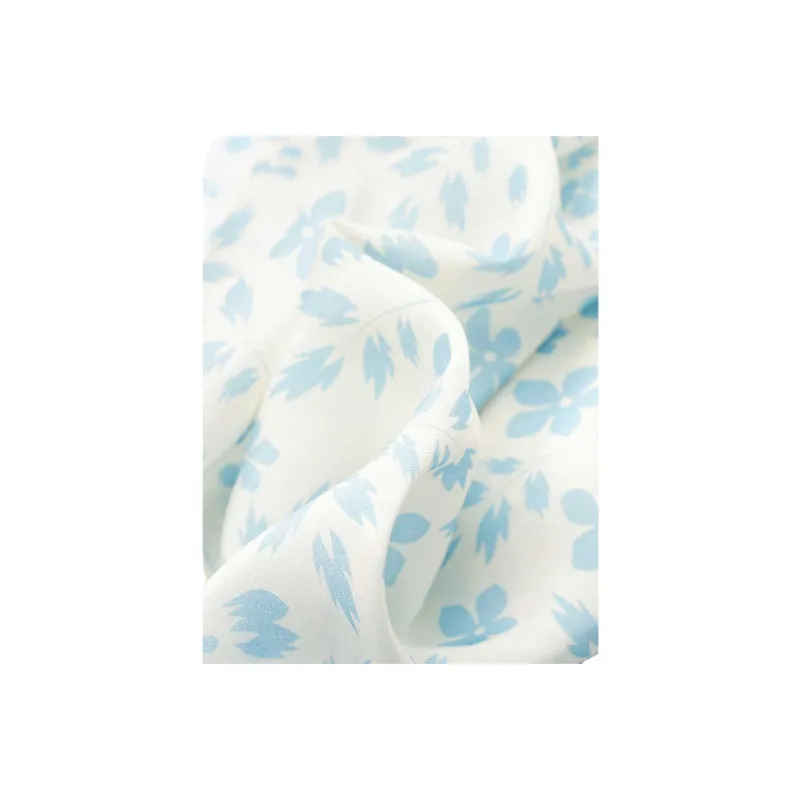Fragment SS24 Short Sleeved Dress Women's Blue White-2