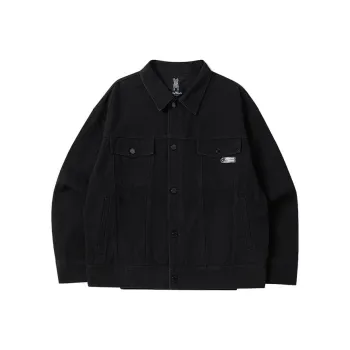 LIFEWORK HIDEAWAY FW23 Denim Jacket Unisex Black