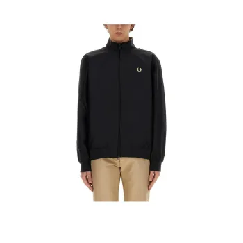 FRED PERRY Jackets & Coats Men's Black
