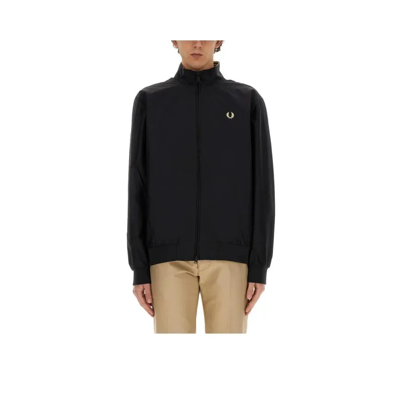 FRED PERRY Jackets & Coats Men's Black-0