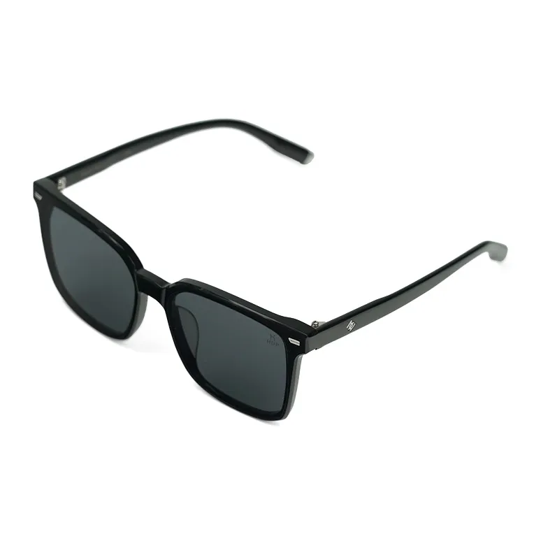 HELEN KELLER Plate Frame Square Sunglasses Unisex-8