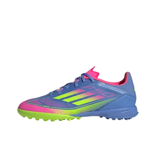 adidas market F50 League TF Rubber Broken Studs Artificial Ground Anti Slip Wear Resistant Soccer Shoes Unisex Blue