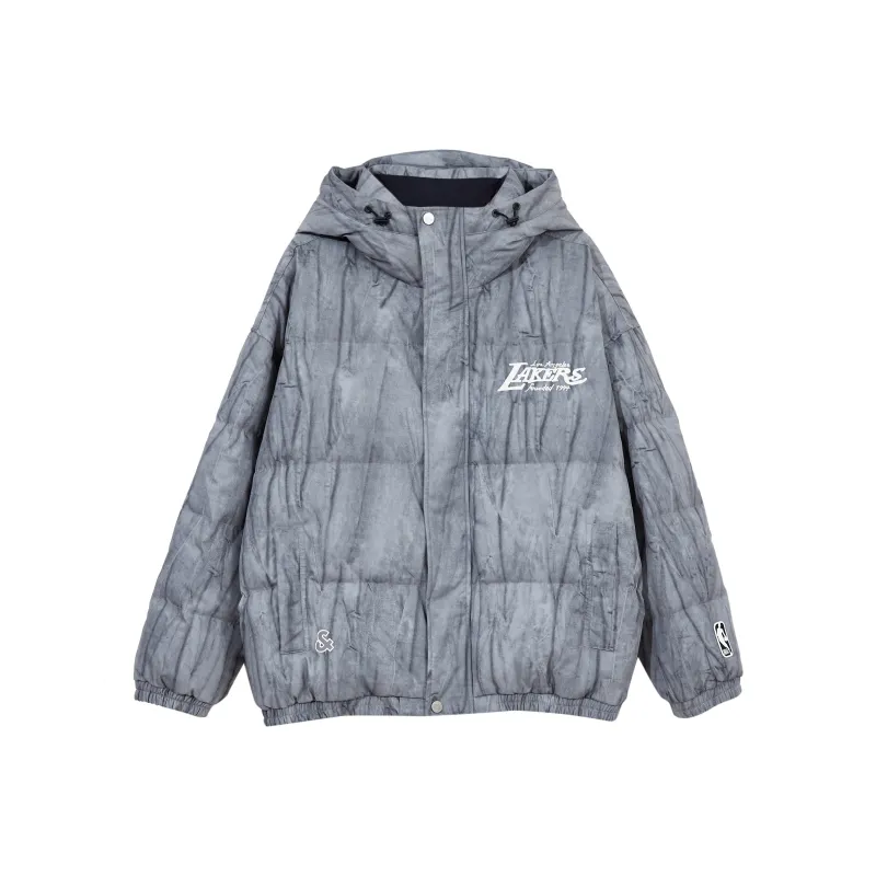 JACK JONES· Jack&Jones X Lakers Nba Down Jacket Coat Men's Marine Blue-0