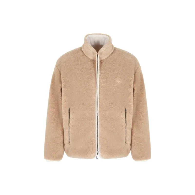 EMPORIO ARMANI Reversible Logo embroidered Bomber Jacket-7