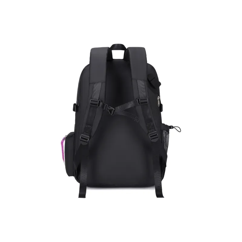 ZUOFEIFAN Fabric Backpack Unisex Black-3