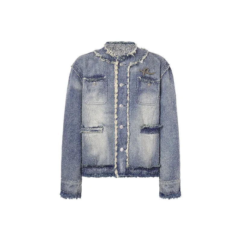 ROCAWEAR Denim Jacket Unisex Light Blue-0