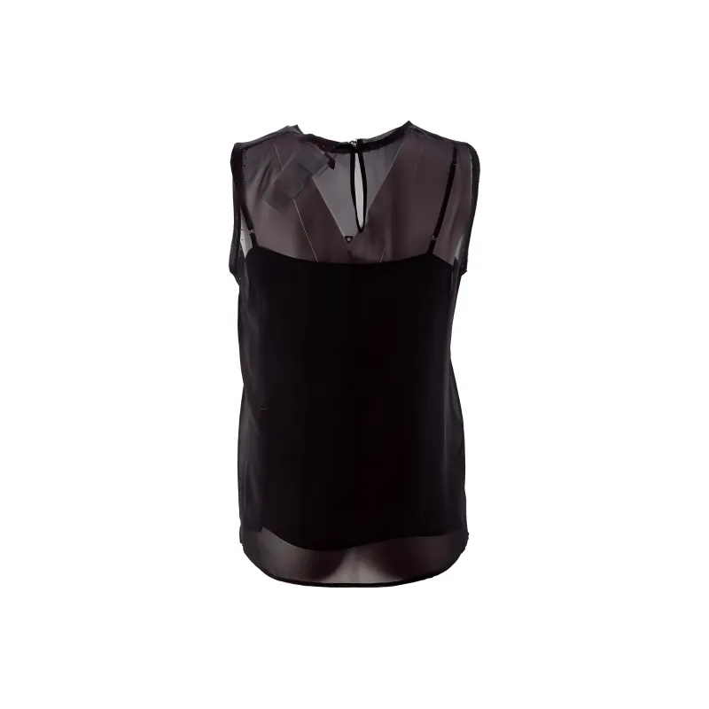 MaxMara Studio Crewneck Sleeveless Top-1