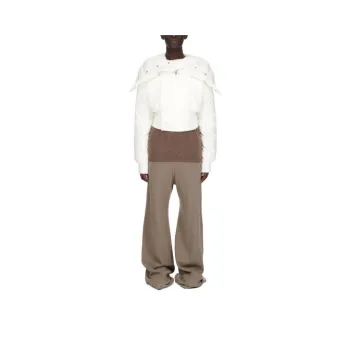RICK OWENS Alice Hooded Cropped Jacket