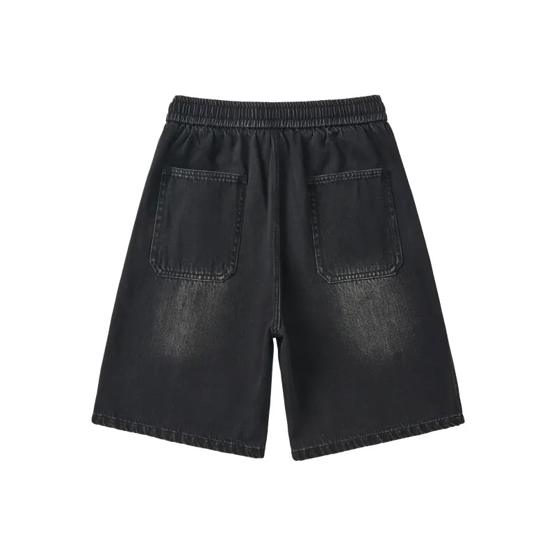 KM Denim Shorts Unisex-1