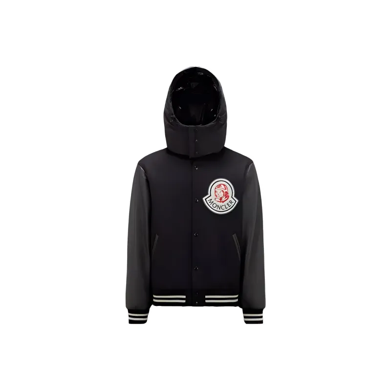Ice Cream X Moncler X BBC ICECREAM Co-branded Series Jackets Unisex Black-0
