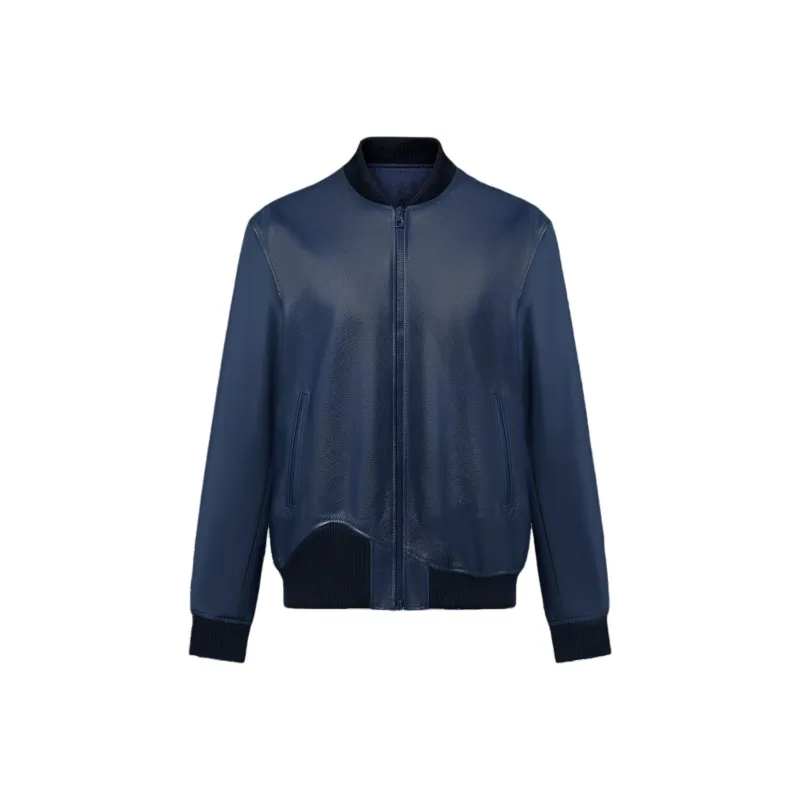 LOUIS VUITTON Reversible Leather Nylon Blouson-0