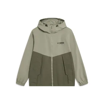 LiNing Lotus Leaf Jacket Men's Blue Grass Green