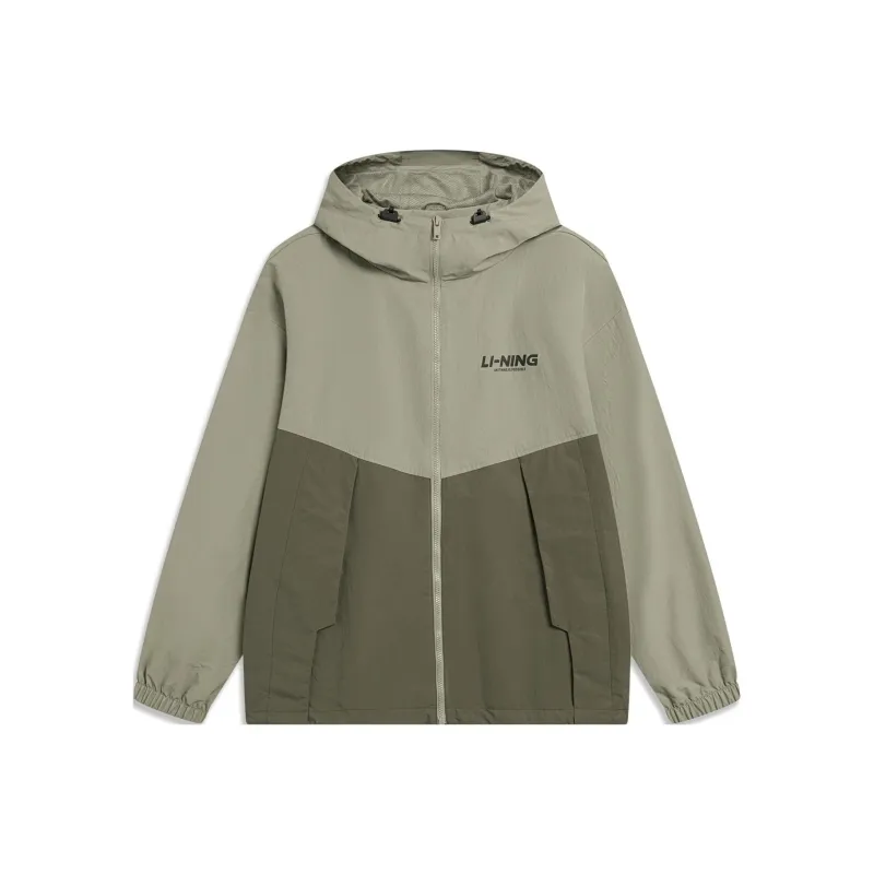LiNing Lotus Leaf Jacket Men's Blue Grass Green-0
