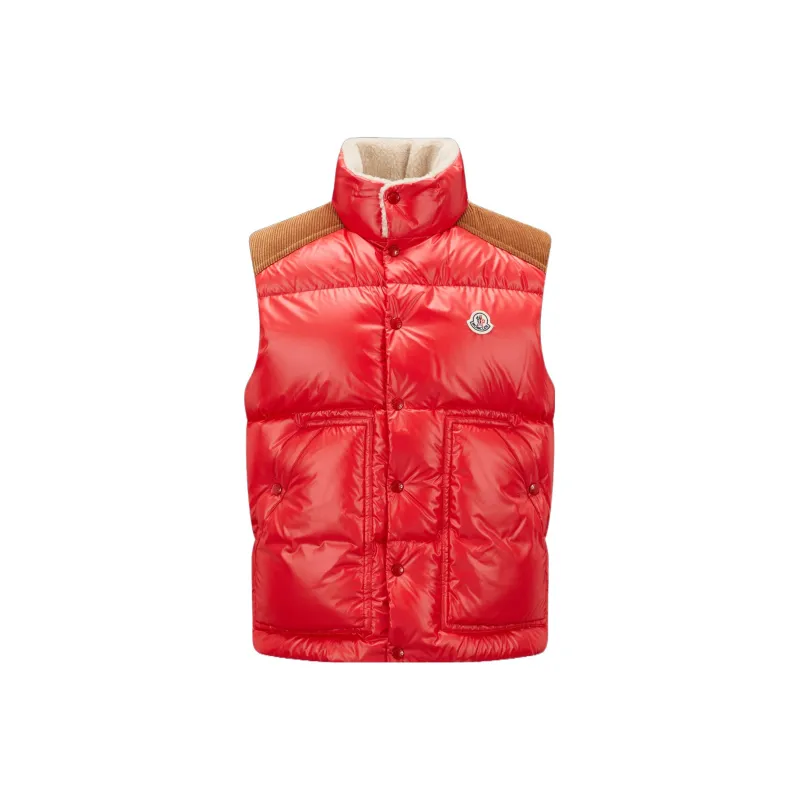 Moncler Ardeche Button Up Down Vest-0