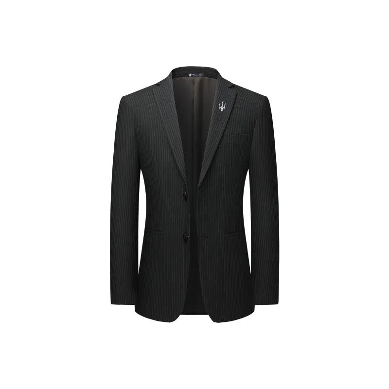 Maserati Business Suit Men's Black-0