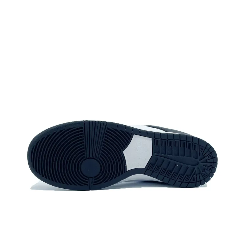 PAIN OR PLEASURE Low Top Skateboard Shoes Unisex Black White-3