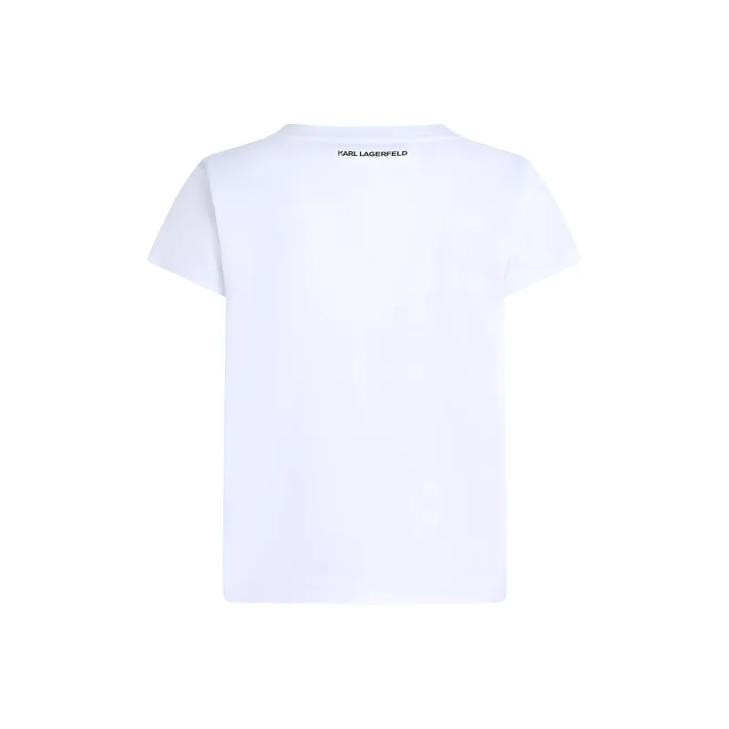 Karl Lagerfeld K/Heart V neck T shirt-1