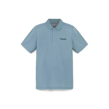 Timberland Polo Shirt Men's Steel Blue