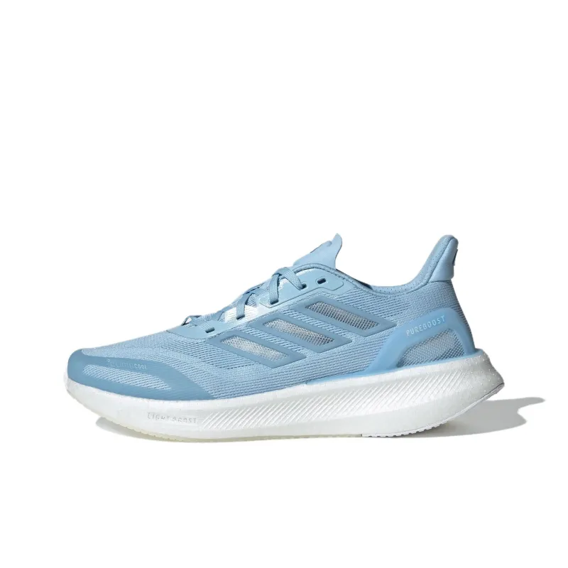 Adidas PUREBOOST 5 Anti Slip Wear Resistant Low Top Casual Running Shoes Unisex Blue-0
