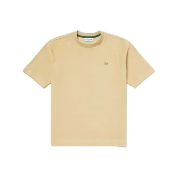 LACOSTE T Shirts Unisex Beige