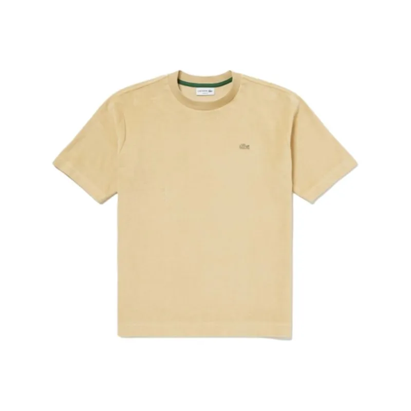 LACOSTE T Shirts Unisex Beige-0