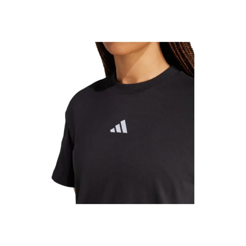 Adidas Free Shipping With AdiClub Essentials 3 Stripes Boyfriend Tee-3