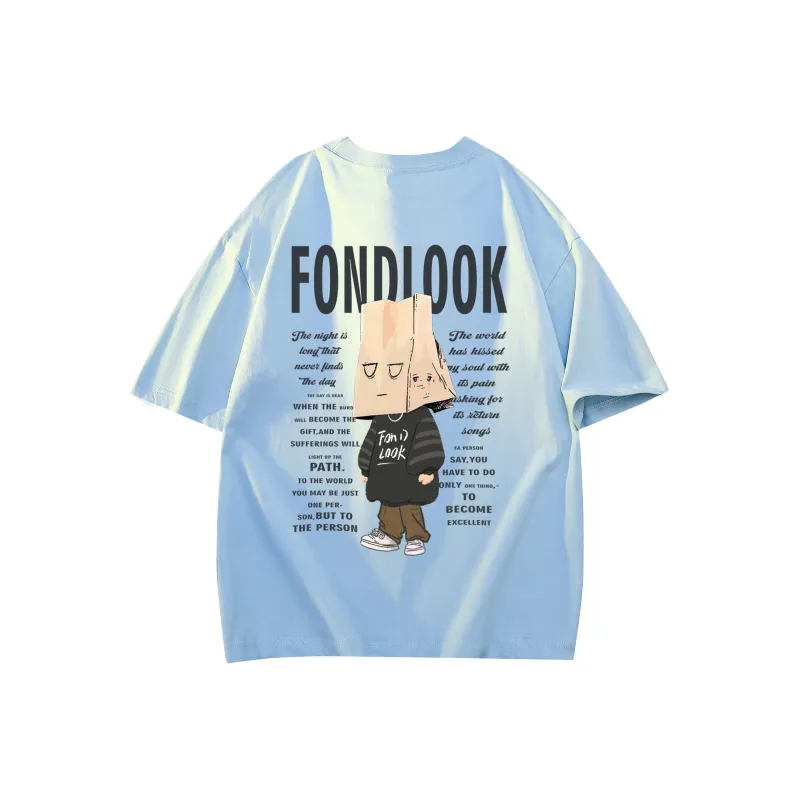 FONDLOOK T Shirts Unisex-16