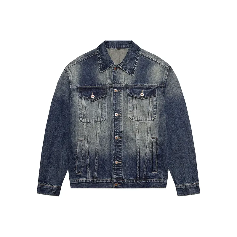 JASONWOOD Cowboy On The Run Denim Jacket Unisex Nano Blue-0