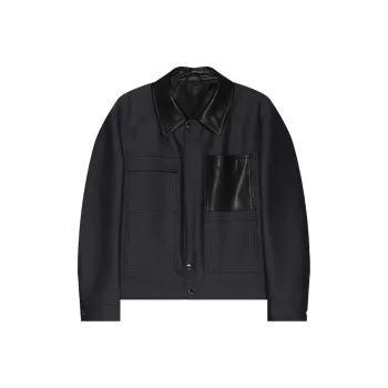W2 Jackets Coats Men's Denim Blue