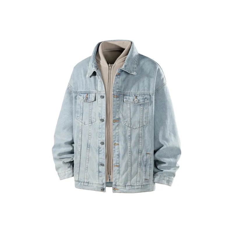 MERRTO Denim Jackets Unisex-19