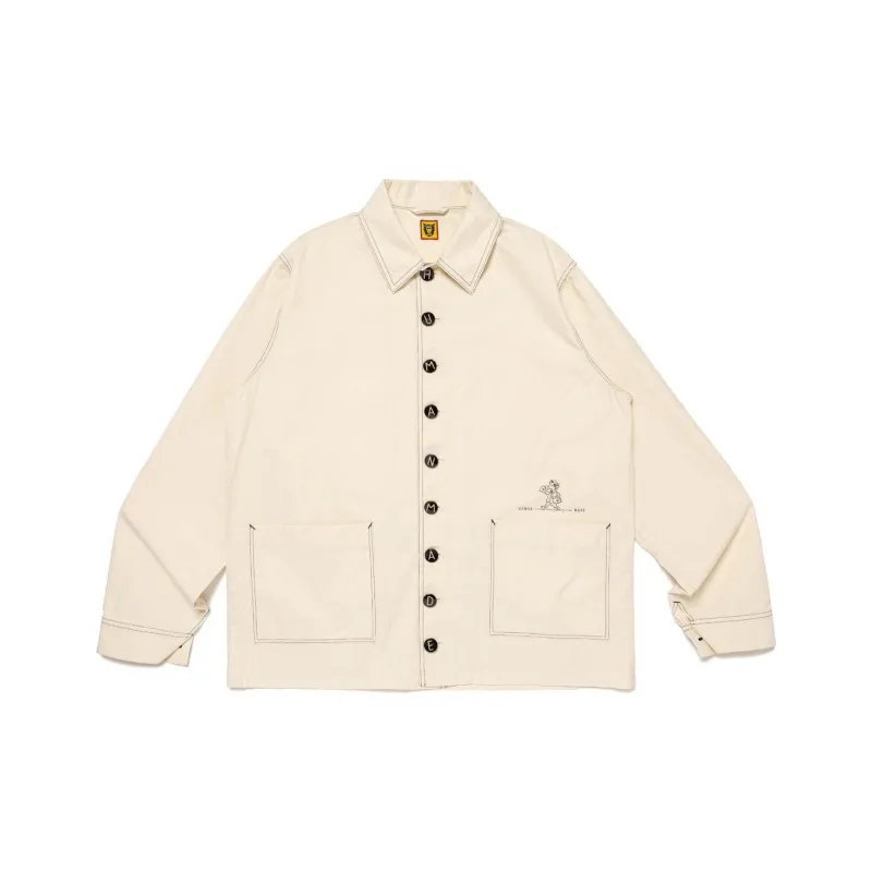 HUMAN MADE SS24 Jackets Coats Unisex White-0