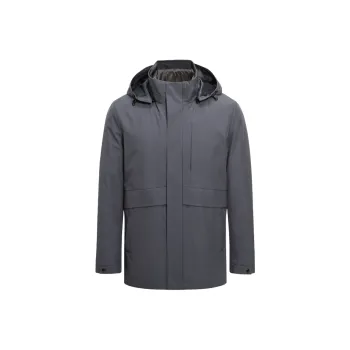 DANIEL HECHTER Down Jacket Men's Dark Gray